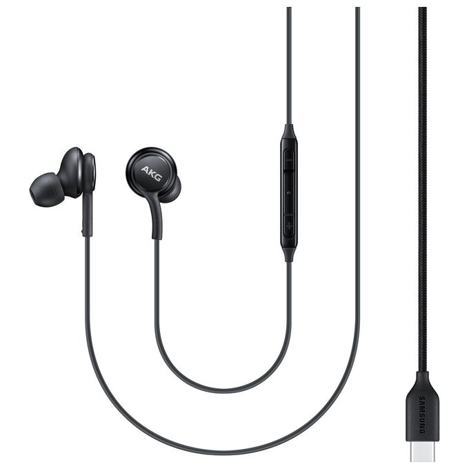 Samsung EO-IC100BBEGEU Auricolari In-Ear a Filo con Connettore Usb-C Nero