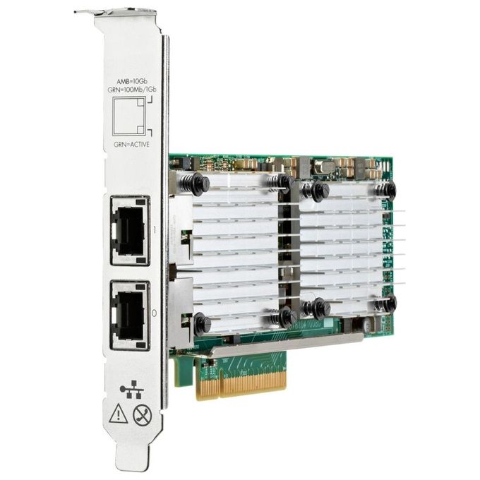 HPE P08437-B21 QL41132HLRJ Scheda di Rete Ethernet 10Gb 2 Porte BASE-T RJ-45 PCI Express 3.0 x8 per Server