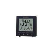 Explore Rdc-1005 Orologio Sveglia Radiocontrollato Temperatura Calendario Doppio Allarme Nero