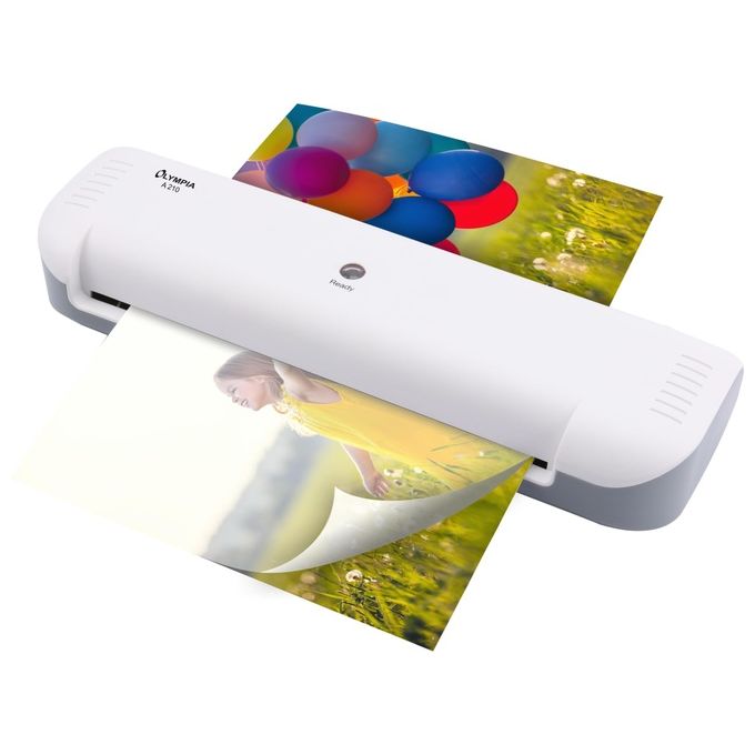 Olympia A 210 A4 Plastificatrice Bianco-Grigio
