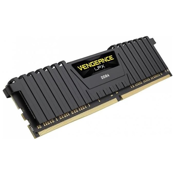 Corsair CMK8GX4M1E3200C16 Vengeance LPX Memoria RAM DDR4 8 GB 3200 MHz CL16 1.35V DIMM XMP 2.0 colore Nero