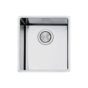Apell FEM40UBC Serie Ferrara Lavello Acciaio Spazzolato da Incasso Sottotopiano 1 Vasca 44x44cm