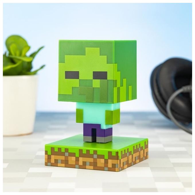 Paladone Mini Lampada Minecraft Zombie