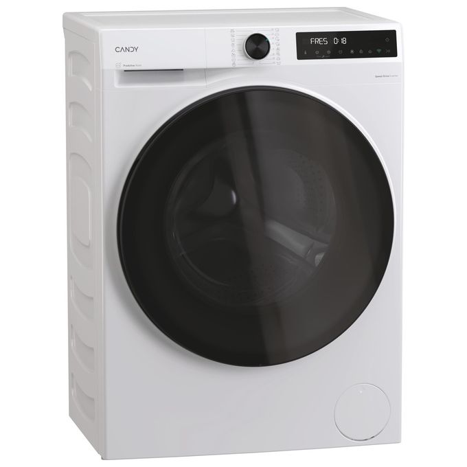 Candy 31020578 ProWash 550 Lavatrice Caricamento Frontale 12 Kg 1400 rpm Classe A Inverter Vapore Wi-Fi (60x68x85 cm) colore Bianco
