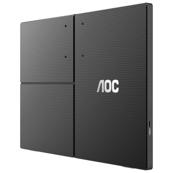 AOC 16T3EA Monitor portatile 15.6'' Full HD IPS USB-C Autopivot flicker-free colore Nero