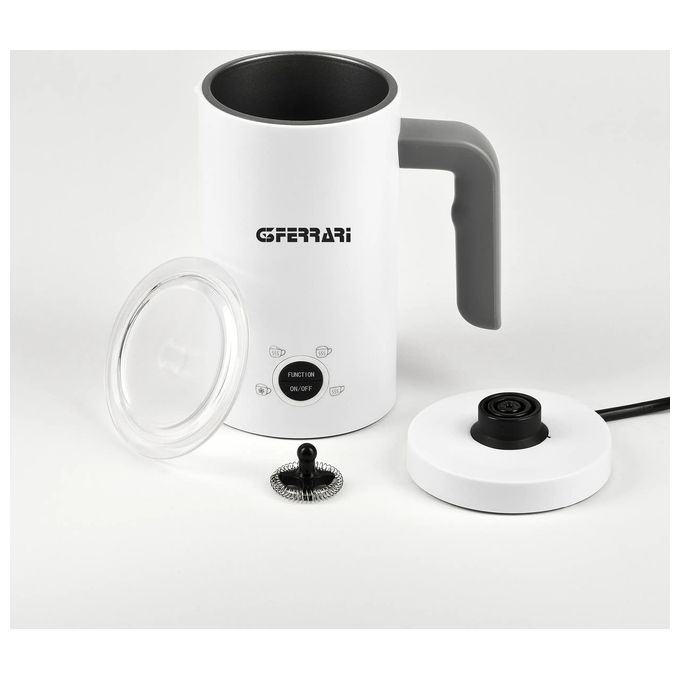 G3 Ferrari G10173 Montalatte Elettrico 500 W 4 Funzioni Capacita' 300 ml colore Bianco