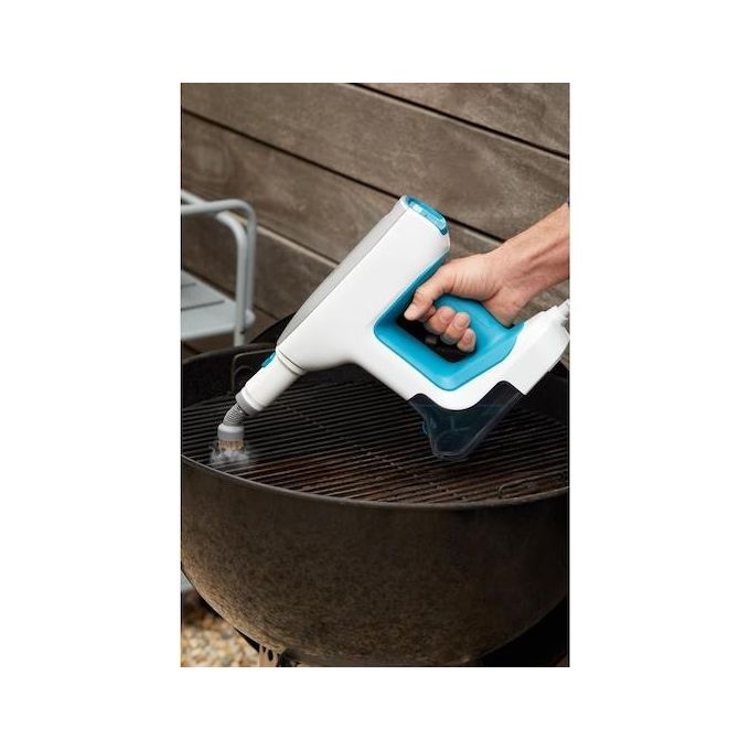 Black and Decker BHSM15FX08 Pulitore a Vapore Portatile 1500 W 0,5 L 8 Accessori riscaldamento 30 s colore Bianco