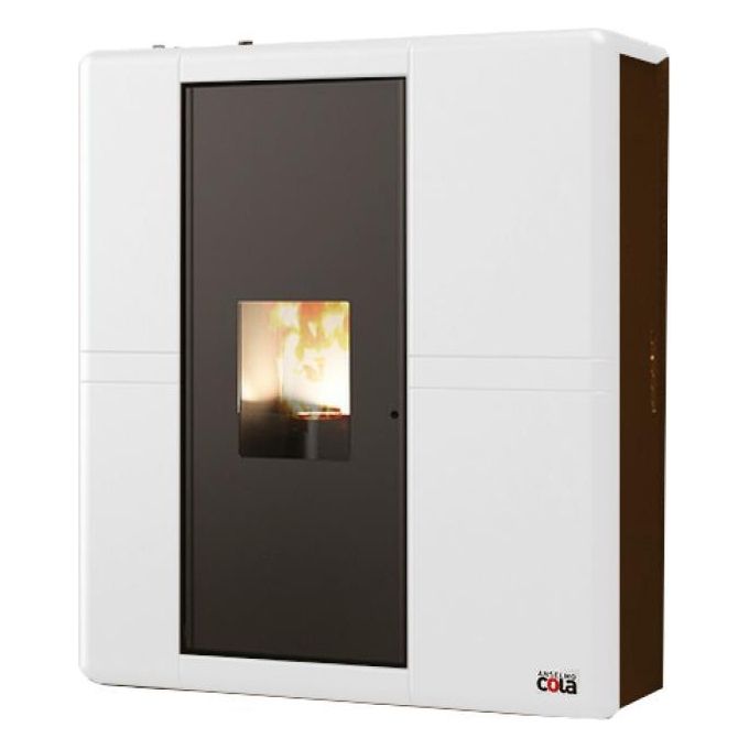 Cola LS6MXR0Y Stufa Termo Lorene Ermetica Bianca