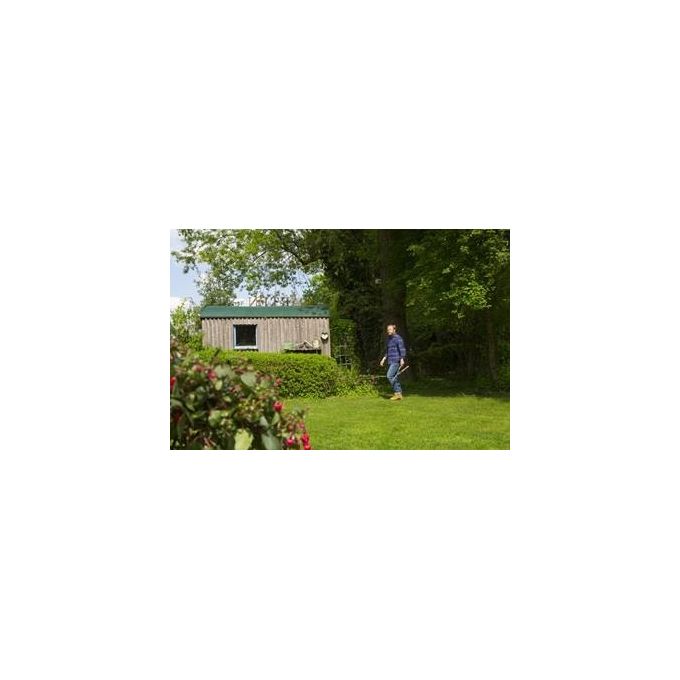 Gardena 12300-20 NatureCut Cesoie per Siepi Bypass lama 23 cm manico legno FSC colore Nero