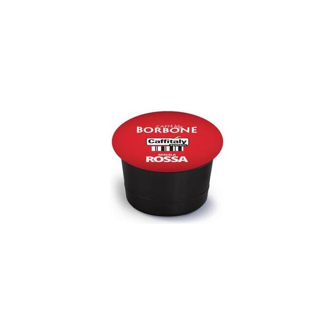 Caffe' Borbone 1001259000000 Miscela Rossa Capsule Compatibili Caffitaly 48 Capsule 100% Robusta Intensita' 9-10