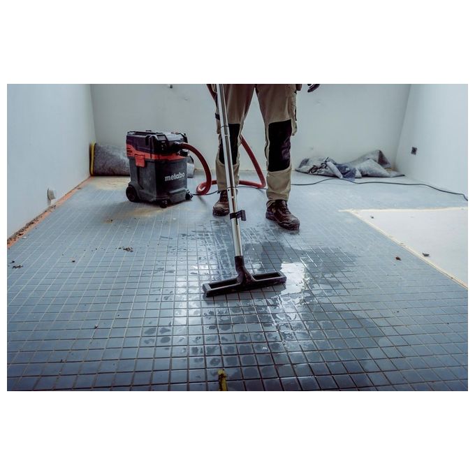 Metabo 602087000 ASA 30 M PC Aspiratore universale umido-secco classe M 30 L 1200 W PressClean antistatico colore Nero