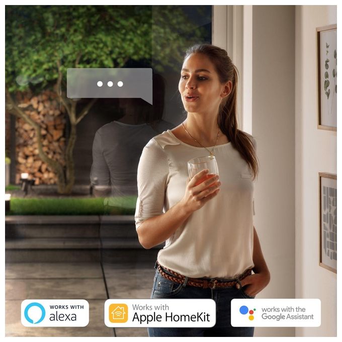 Philips Hue White and Color Ambiance Lampada da Parete da Esterni Resonate