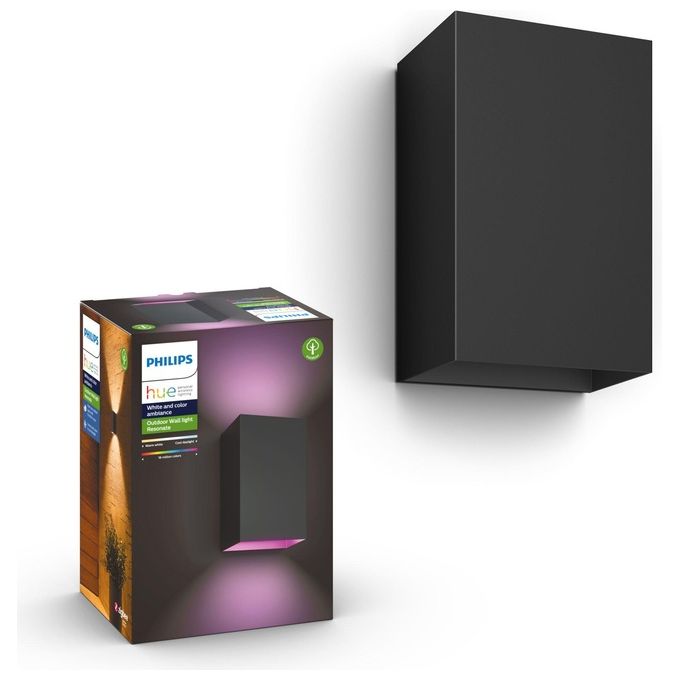 Philips Hue White and Color Ambiance Lampada da Parete da Esterni Resonate