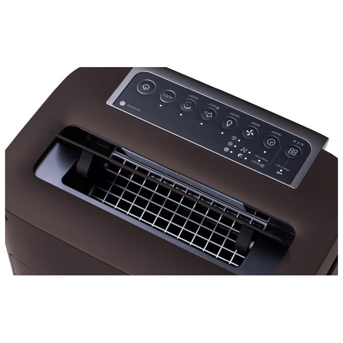 Sharp UA-HG40ET Purificatore d'Aria con Funzione Umidificatore 26Mq 43Db Marrone 24W