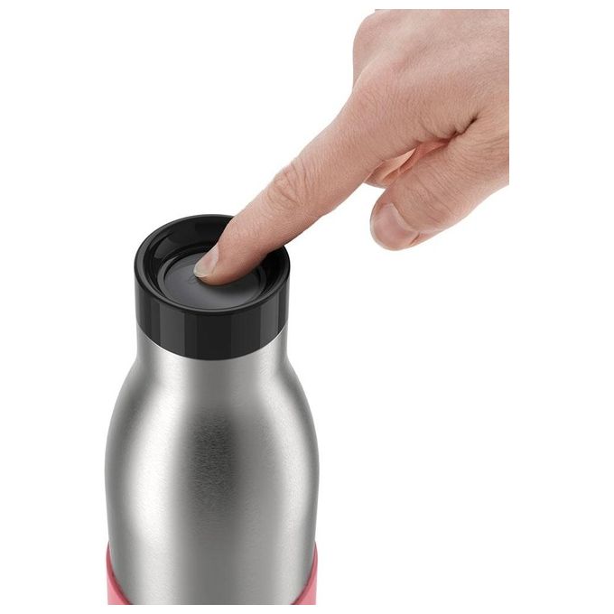 Emsa Bottiglia Termica Quick Press BluDrop Corallo
