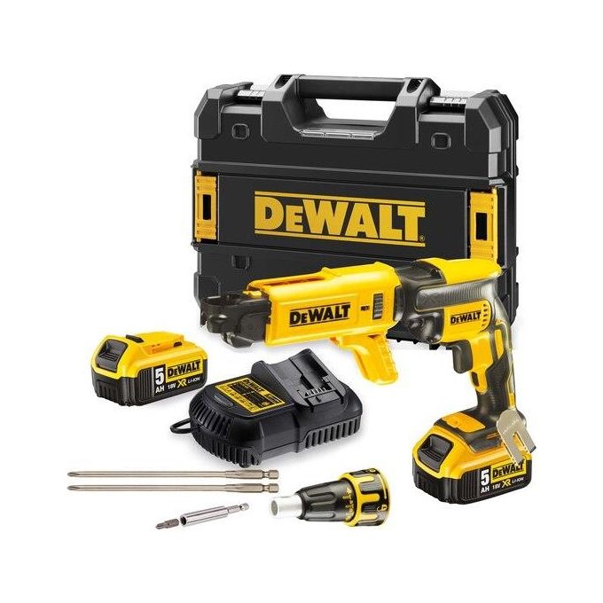 DeWalt DCF620P2K-QW cordless magazine screwdriver Per Cartongesso
