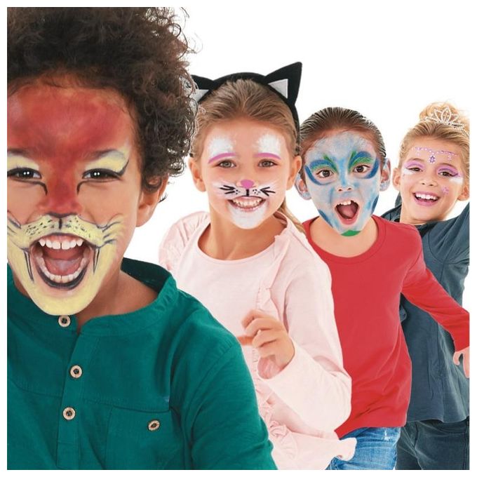 Carioca Mask Up Party Colori Truccabimbi per la Pelle in Stick 6 Colori