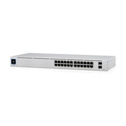 Ubiquiti USW-24-POE UniFi Switch 24 Porte Gigabit PoE+ L2-L3 Gestito 2 SFP 52 Gbit-s colore Argento