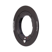 Novoflex FUG-LEM Adattatore per Obiettivo per Fotocamere Fuji GFX 50 Montatura Leica M Messa a Fuoco Manuale Completa colore Nero