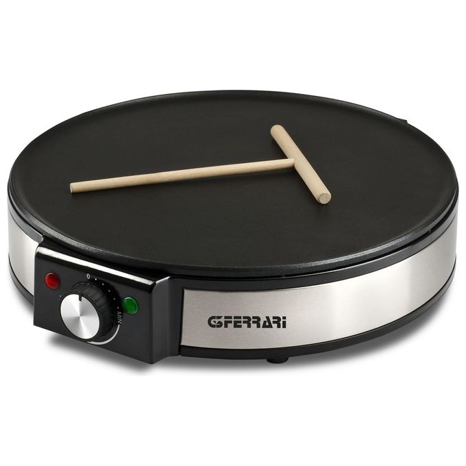 G3 Ferrari Profi-Crepe Crepiera Inox Regolazione Temperatura Diametro 30cm 1200W