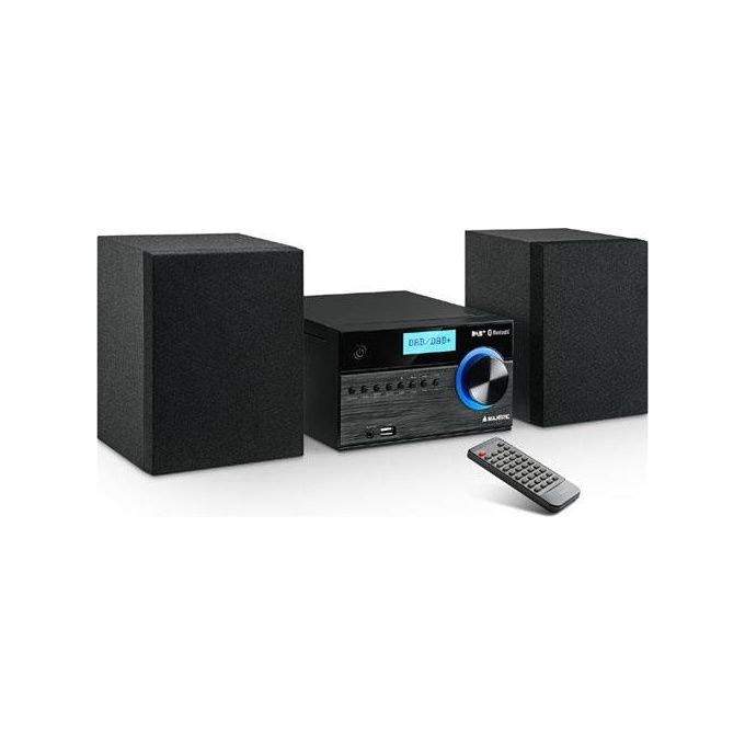 New Majestic Micro Ah-2350bt Dab Cd-Mp3 Radio Fm-Dab Bluetooth Usb Telecomando