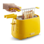DeLonghi CTLAP2203.Y Tostapane a 2 Scomparti Potenza 550 W Giallo