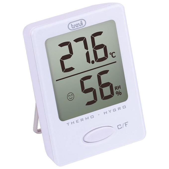 Trevi 0TE300401 Termometro Digitale da Ambiente con Igrometro Interno display digitale °C F colore Bianco