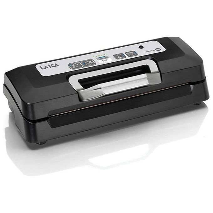 Laica macchina per sottovuoto vt3119 nera 700 mbar 110w sigillatura automatica 30 cm