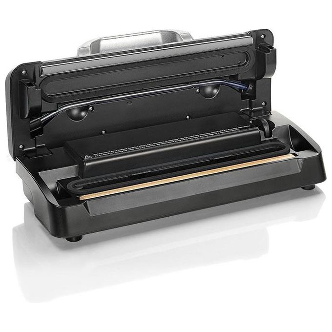 Laica macchina per sottovuoto vt3119 nera 700 mbar 110w sigillatura automatica 30 cm