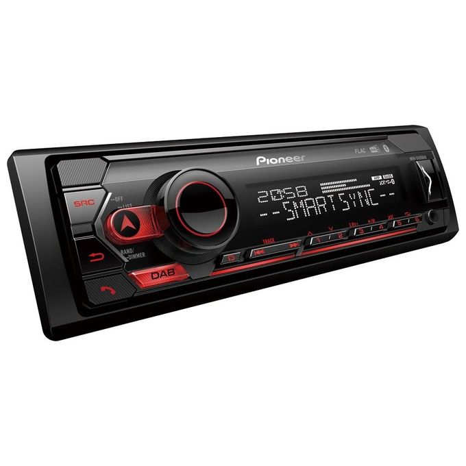 Pioneer MVH-S420DAB Sintolettettore Mp3 Usb Mechaless Rds Dab-Dab+ Bluetooth