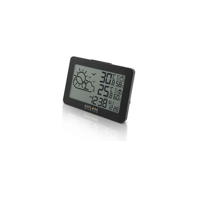 Explore Wsh-4002 Stazione Meteo Display Mono Splitcromatico Temperatura e Umidita' In-out