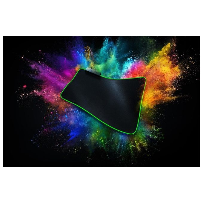 Razer Goliathus Chroma Tappetino Gaming, Tecnologia Chroma con 16.8 Milioni di Opzioni di Colore, Medium, Universal (RGB Chroma)