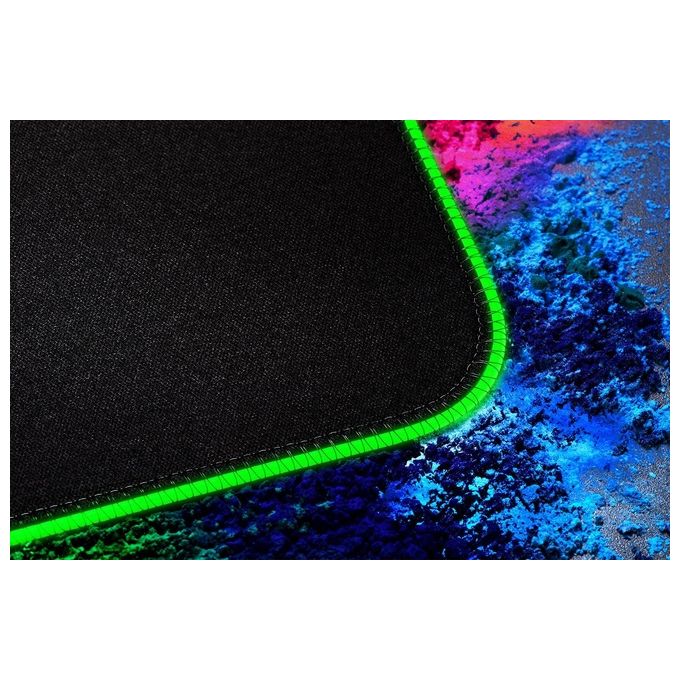 Razer Goliathus Chroma Tappetino Gaming, Tecnologia Chroma con 16.8 Milioni di Opzioni di Colore, Medium, Universal (RGB Chroma)