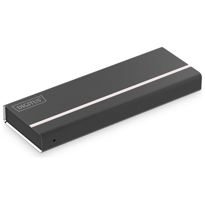 Digitus DA-71120 Box Esterno SSD M.2 NVMe PCIe USB 3.1 Type-C 10 Gbps fino a 8 TB colore Nero