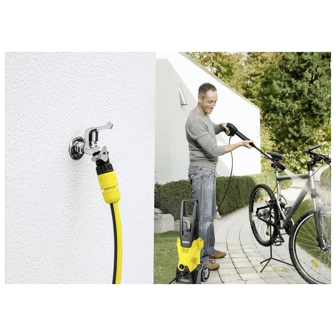 Kärcher 1.601-888.0 K3 Idropulitrice Compatta 120 bar 1600 W 380 l-h 25 m² colore Nero Giallo