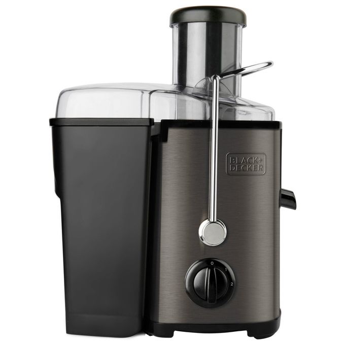 Black+Decker BXJE600E Spremiagrumi Potenza 600 W Capacita' 0,55 L Acciaio Inox Grigio