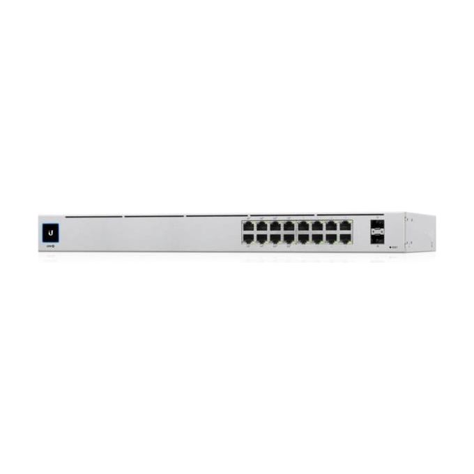 Ubiquiti USW-16-POE-EU Switch Gigabit 16 Porte PoE LAN Managed