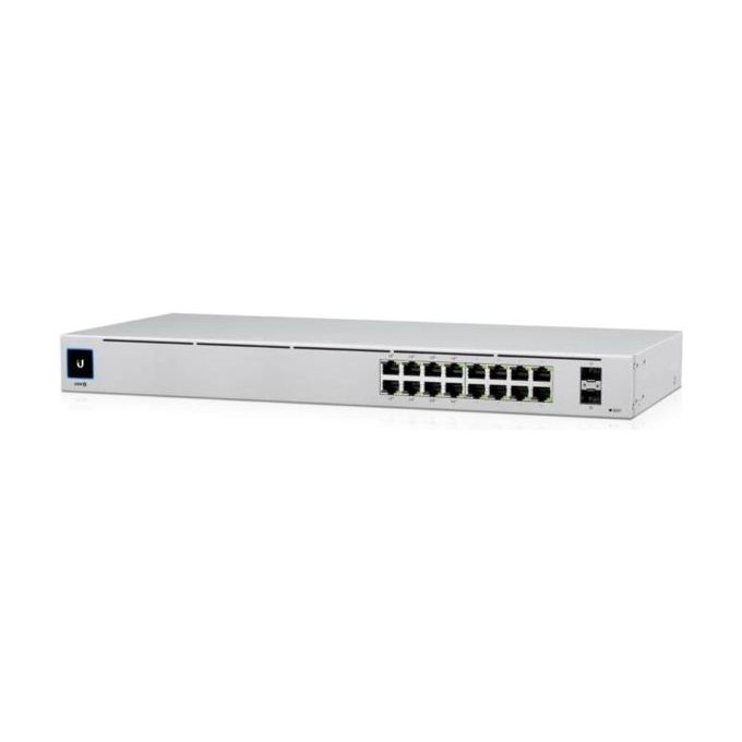 Ubiquiti USW-16-POE-EU Switch Gigabit 16 Porte PoE LAN Managed
