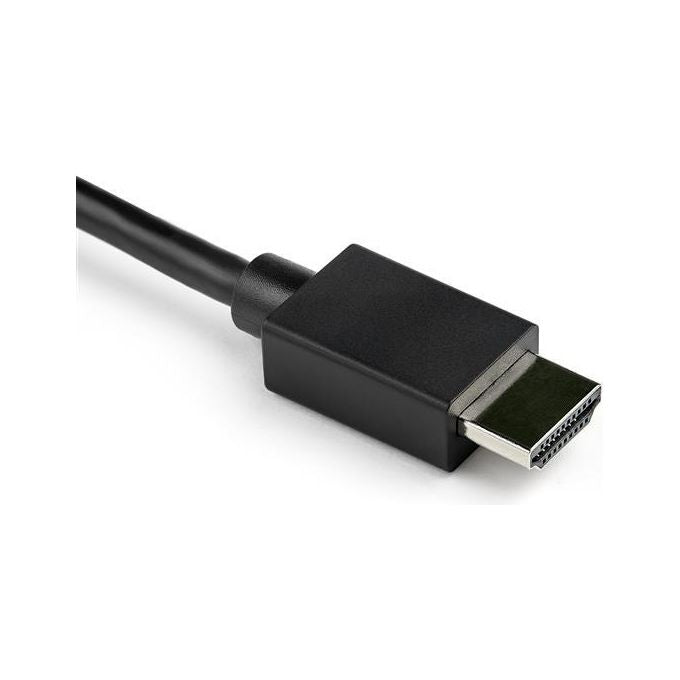 StarTech.com VGA2HDMM2M Cavo adattatore convertitore da VGA a HDMI 2 m 1080p USB alimentato con audio supporto 7.1 canali colore Nero
