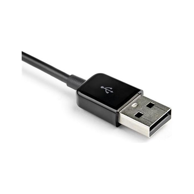 StarTech.com VGA2HDMM2M Cavo adattatore convertitore da VGA a HDMI 2 m 1080p USB alimentato con audio supporto 7.1 canali colore Nero