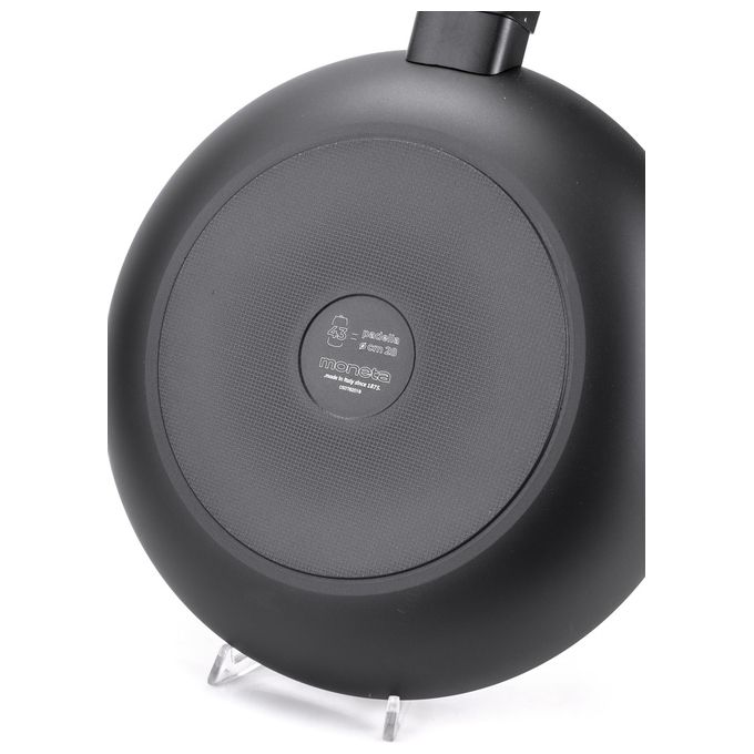 Moneta Recy Padella 30cm Alluminio 100% Riciclato Nero