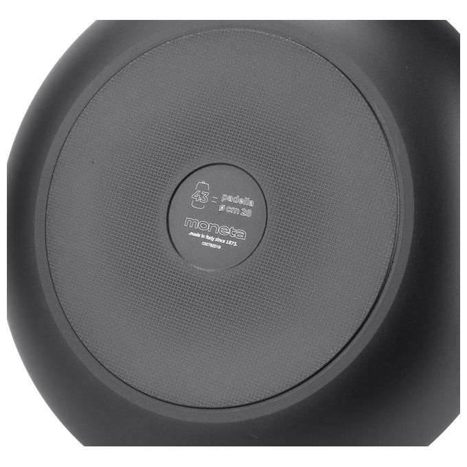 Moneta Recy Casseruola 2 Manici 20cm Alluminio 100% Riciclato Nero