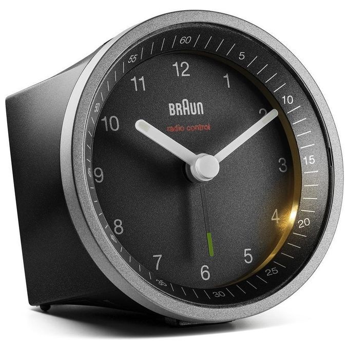 Braun BC 07 SB-DCF Sveglia Argento-Nero