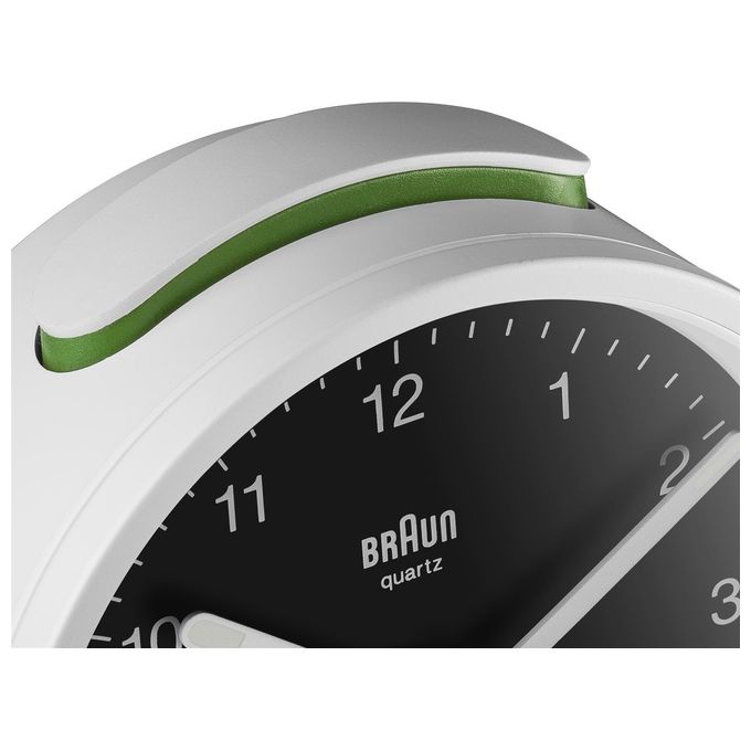 Braun BC 12 WB Sveglia al Quarzo Bianco