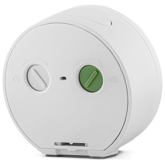 Braun BC 12 WB Sveglia al Quarzo Bianco