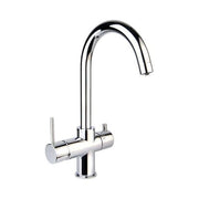 Apell APG3910CR Miscelatore Doppio Comando per acqua purificata a Bocca Girevole Cromo