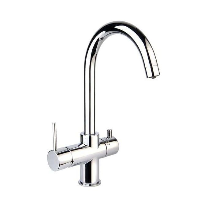 Apell APG3910CR Miscelatore Doppio Comando per acqua purificata a Bocca Girevole Cromo