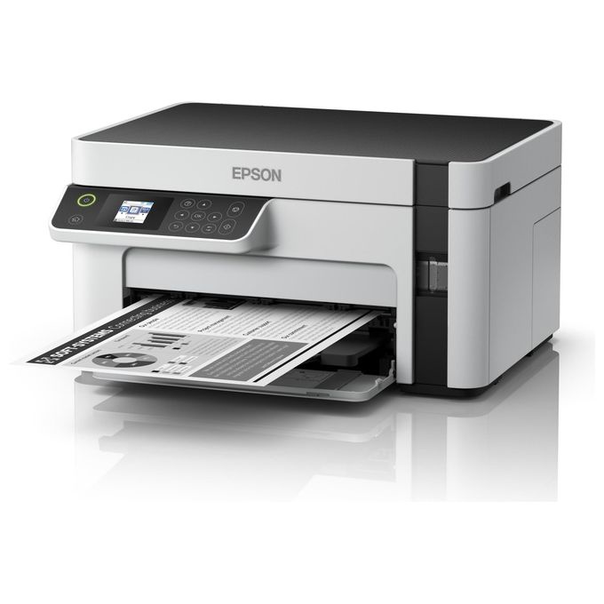 Epson ET-M2120 EcoTank Stampante Multifunzione Inkjet Monocromatica A4 Wi-Fi 32 ppm 1440x720 DPI LCD colore Nero