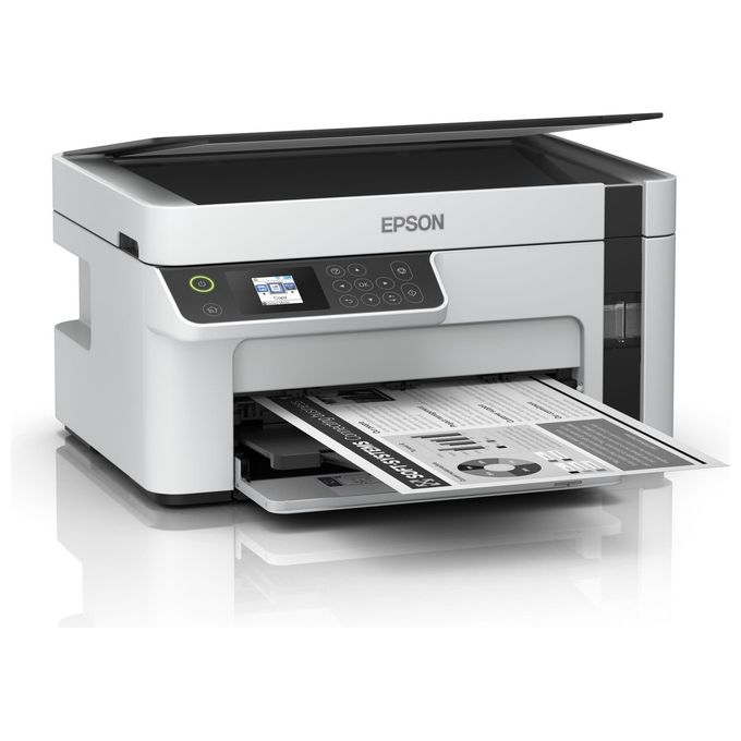 Epson ET-M2120 EcoTank Stampante Multifunzione Inkjet Monocromatica A4 Wi-Fi 32 ppm 1440x720 DPI LCD colore Nero