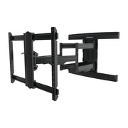 StarTech.com FPWARTS2 Supporto da Parete per TV Braccio Articolato con Movimento Ampio Schermo fino a 100'' Capacita' 75 Kg Rotazione +--90° Inclinazione -15° a +2° colore Nero